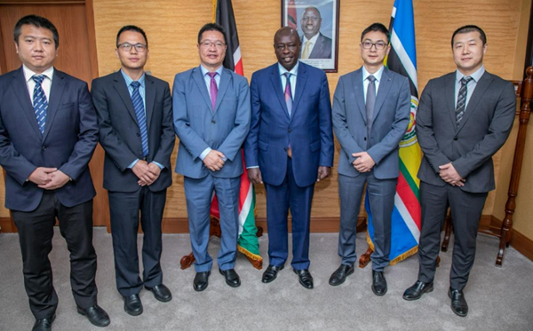 肯尼亞分公司新春之際拜會(huì)副總統(tǒng)